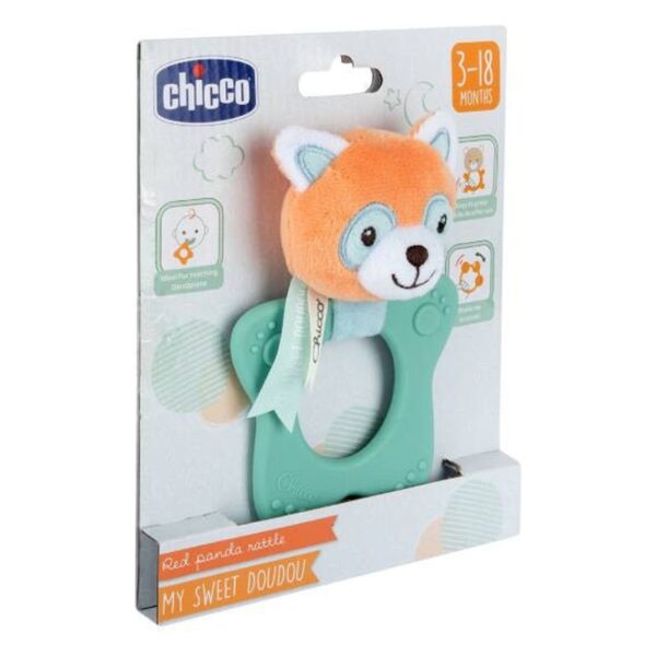 Hochet Panda Roux