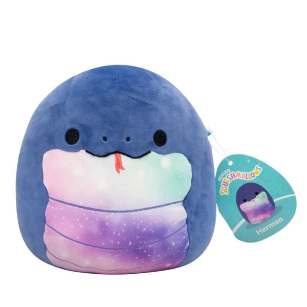 SQK - Little Plush (7.5" Squishmallows) (Navy Blue Snake W/Space Belly)