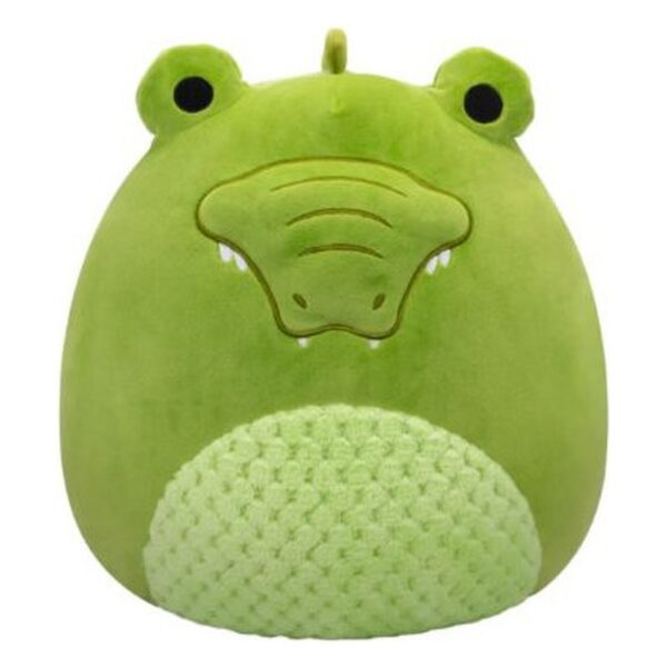 SQK - Medium Plush (12" Squishmallows) (Green Alligator W/Bumpy Textured Belly)