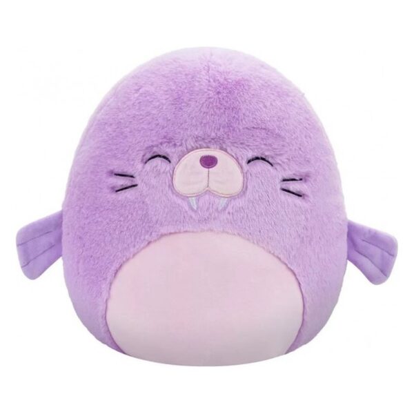 SQK - Medium Plush (12" Squishmallows) (Winnie - Purple Walrus - Fuzzamallows)