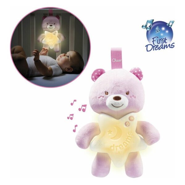 Goodnight Bear pink