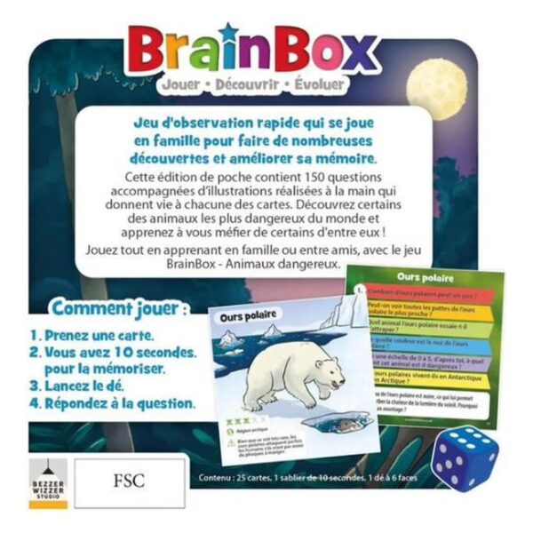 BrainBox Pocket : Animaux Dangereux