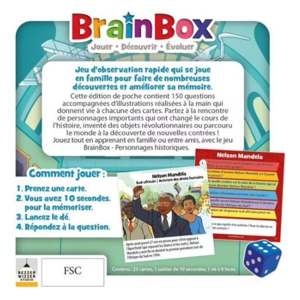 BrainBox Pocket : Personnages Historiques