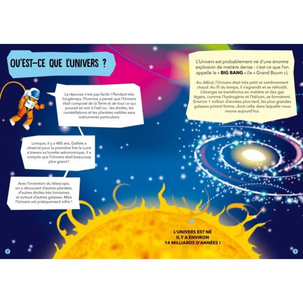Voyage Découvre Explore - L'Espace - Le Systême Solaire - Mini