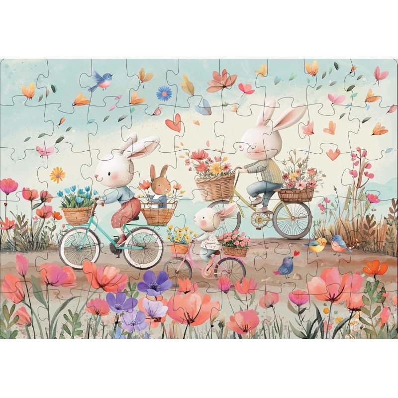 Puzzle magique à l'eau - Les fleurs – Image 3