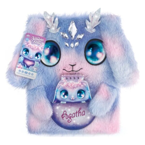 Large Journal Secret Peluche - Agatha