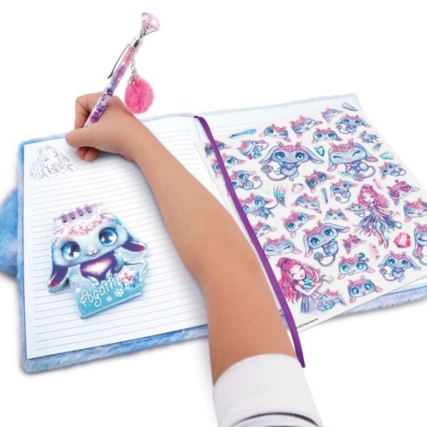 Large Journal Secret Peluche - Agatha