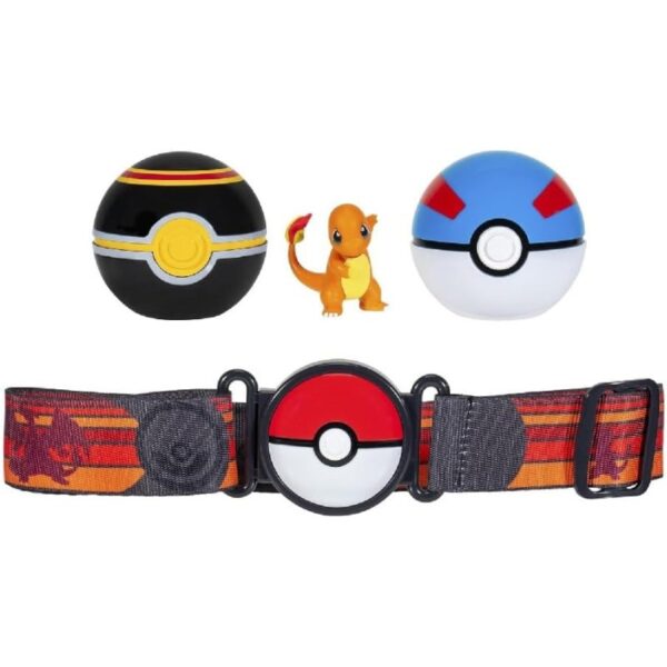 Clip 'N' Go Poke Ball Belt - Charmander