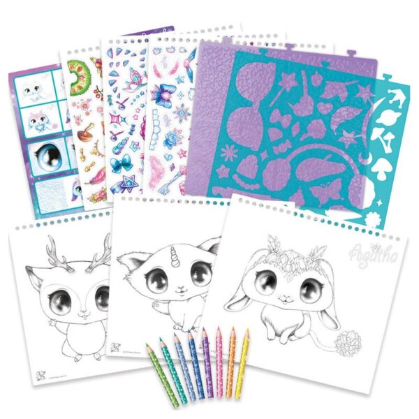Carnet de croquis créatif - Folie Animoulous