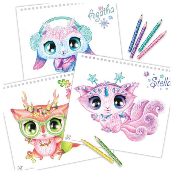 Carnet de croquis créatif - Folie Animoulous