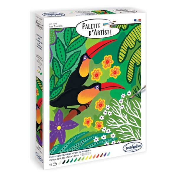 PALETTE D'ARTISTE Les Toucans