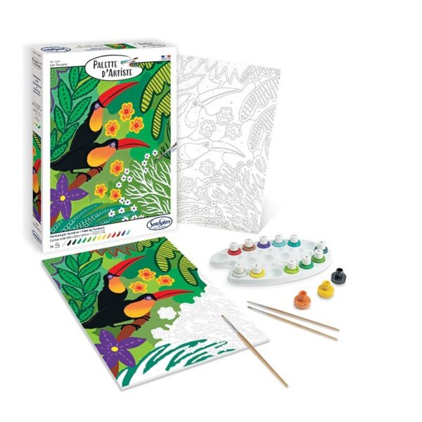 PALETTE D'ARTISTE Les Toucans