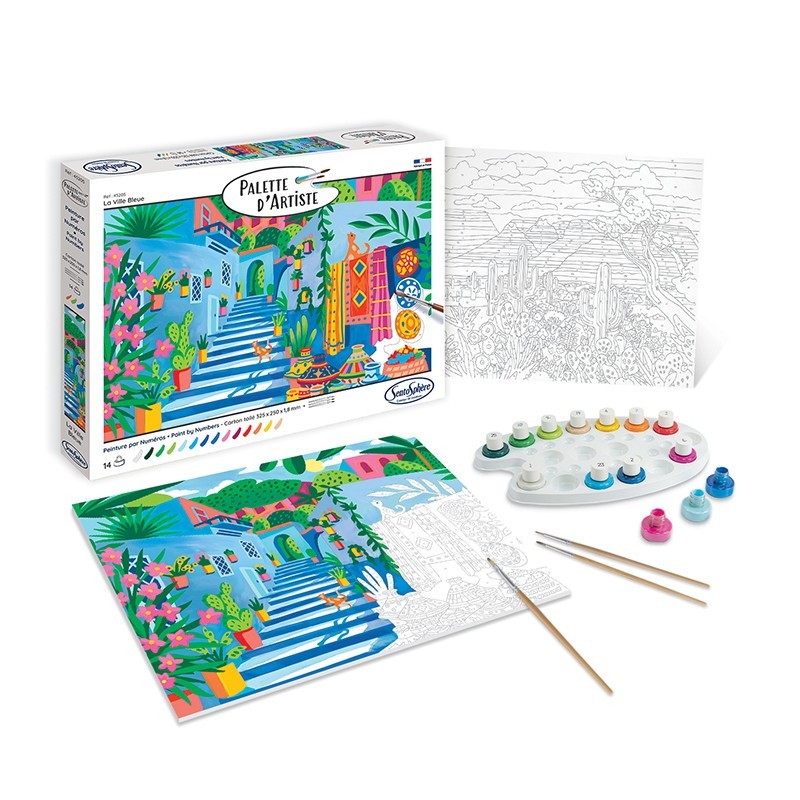 PALETTE D'ARTISTE La Ville Bleue – Image 2