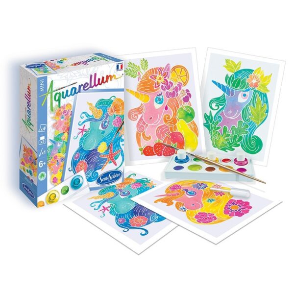AQUARELLUM MINI - LICORNES