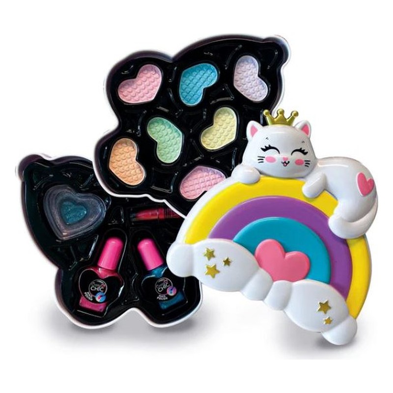 Crazy Chic - PALETTE DE MAQUILLAGE CHAT - ARC EN CIEL – Image 2