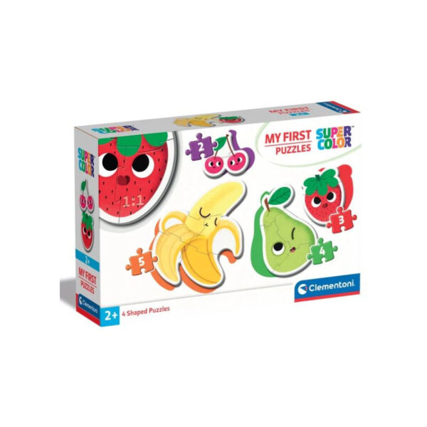 Mon premier puzzle 2 à 5 pièces fruits