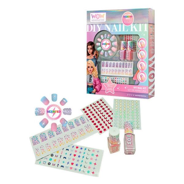 KIT MANUCURE AVEC ONGLES PARFUMÉS