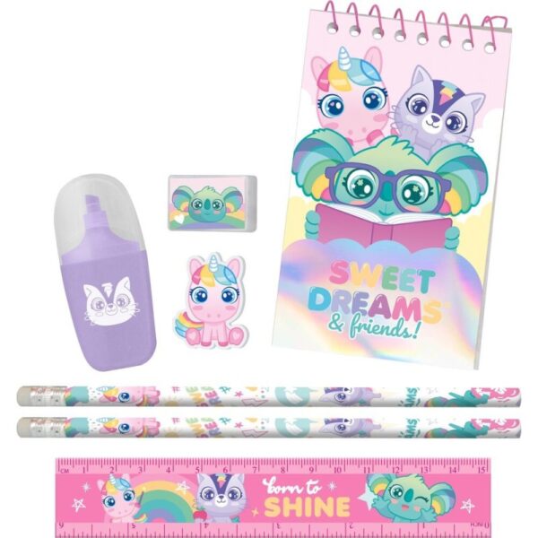 TROUSSE DE PAPETERIE 7 PIÈCES