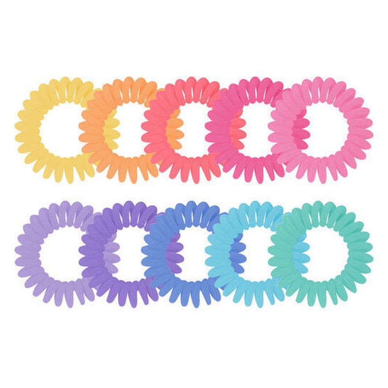 ÉLASTIQUES A CHEVAUX PLUSIEURS COULEURS – Image 3