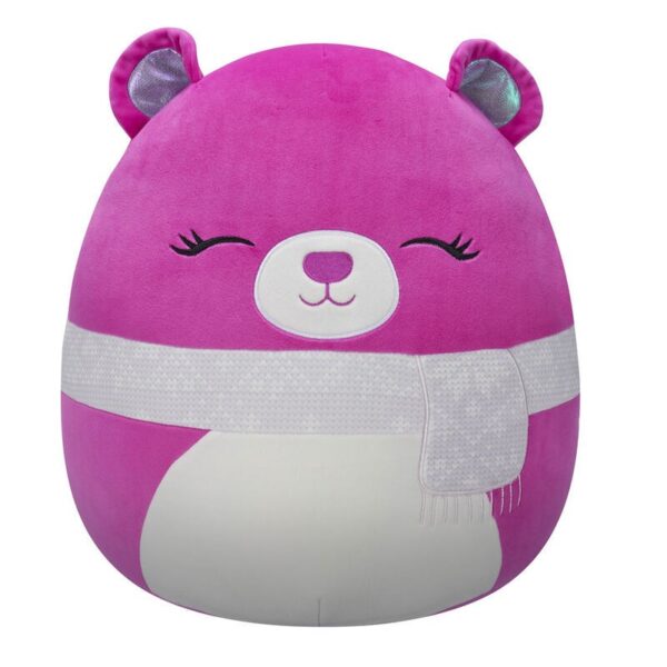 Squishmallows 5" Plush - Crisanta the Purple Bear with Scarf