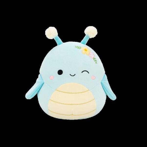 SQCR - Little Plush (7.5" Squishmallows) (Giles - Winking Blue Grasshopper W/Flowers)