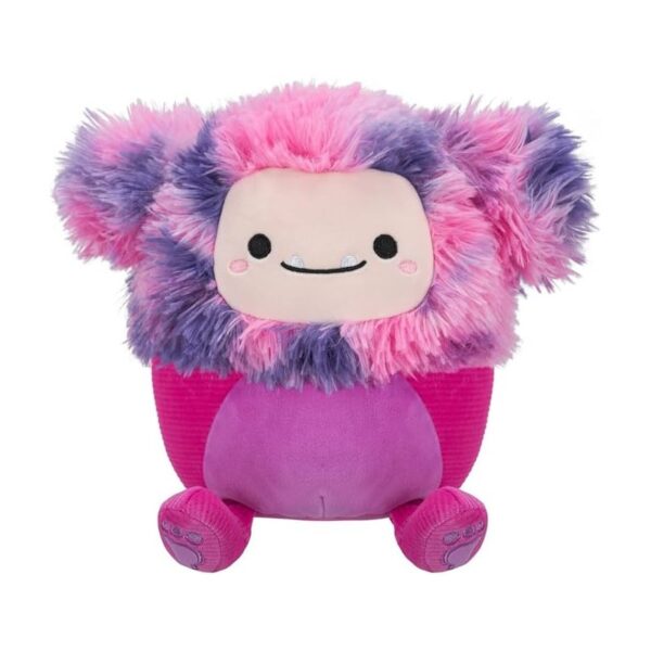 SQCR - Little Plush (7.5" Squishmallows) (Woxie - Magenta Bigfoot W/Multicolored Hair)