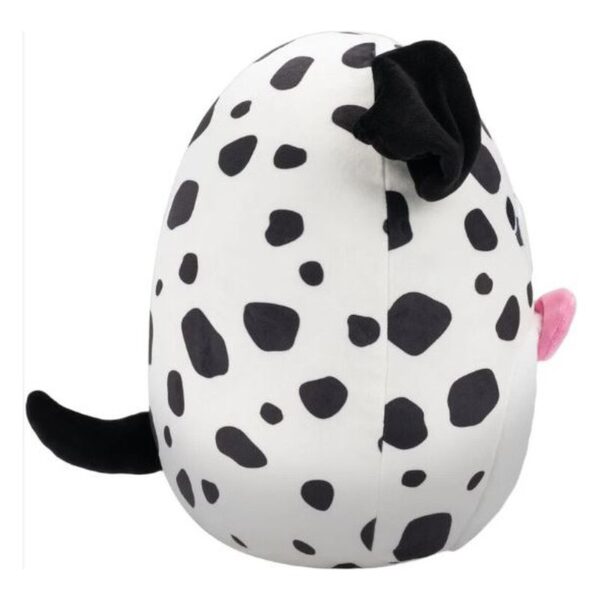 SQCR - Medium Plush (12" Squishmallows) (Dustin - White Dalmatian W/Fuzzy Belly and Bowtie)