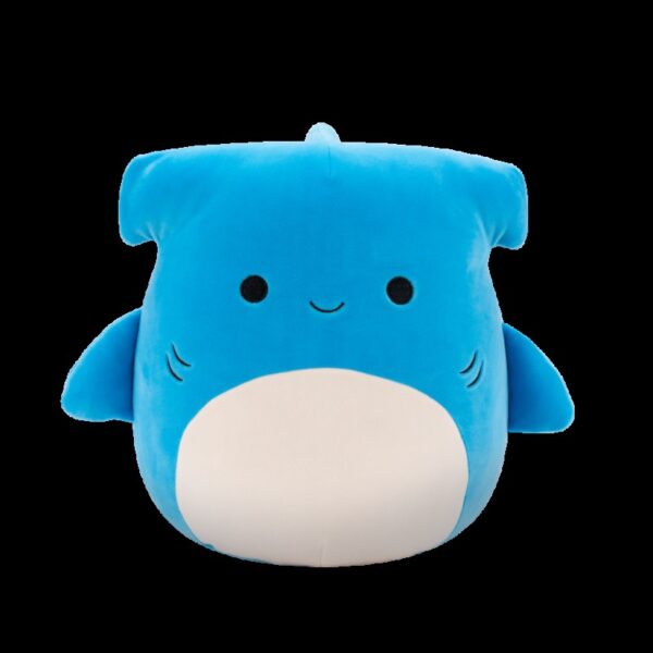 SQK - Medium Plush (12" Squishmallows) (Nitro - Blue Hammerhead Shark)