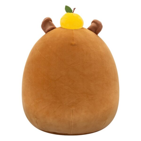 SQCR - Medium Plush (12" Squishmallows) (Lijjian - Brown Capybara W/Fuzzy Belly and Yuzu)