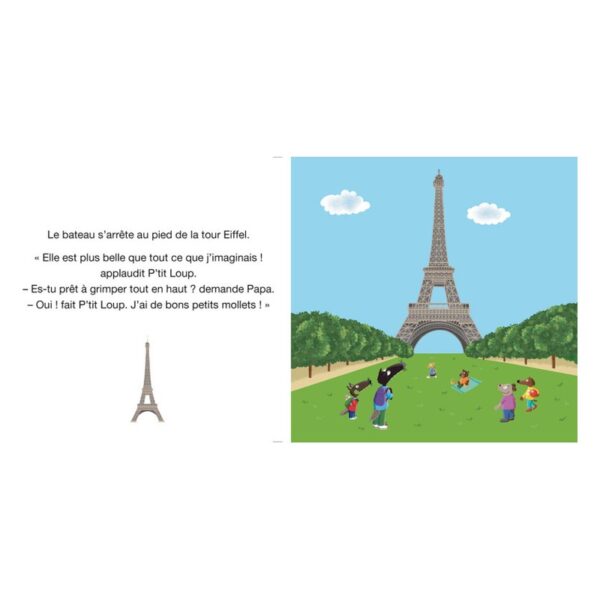 P'TIT LOUP VISITE PARIS