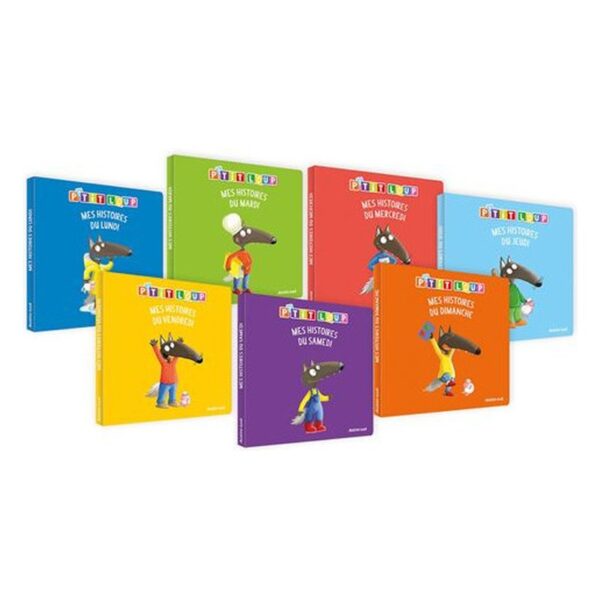 P'TIT LOUP - BIBLIOTHÈQUE "MES 7 LIVRES DE LA SEMAINE"