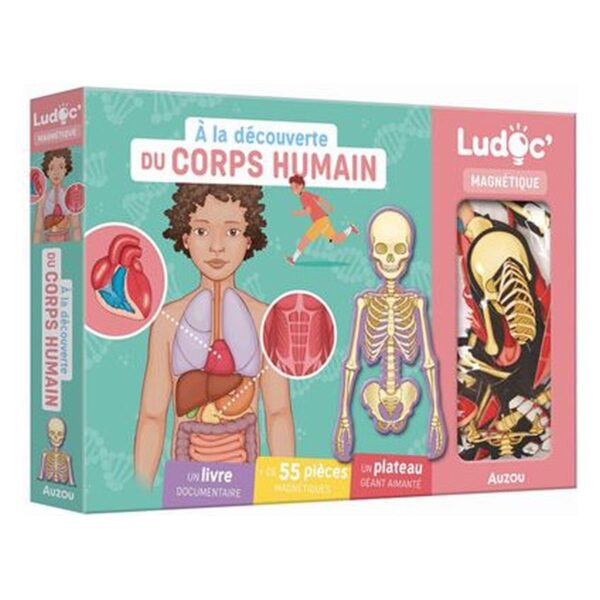 À LA DÉCOUVERTE DU CORPS HUMAIN (Coffret magnétique)