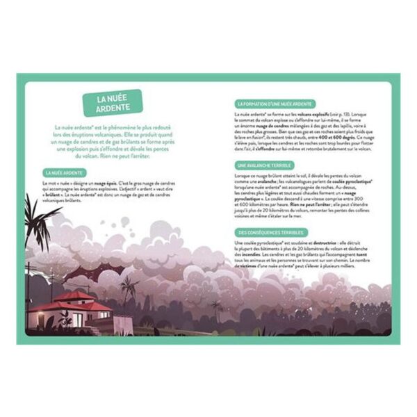À LA DÉCOUVERTE DES VOLCANS (Coffret magnétique)