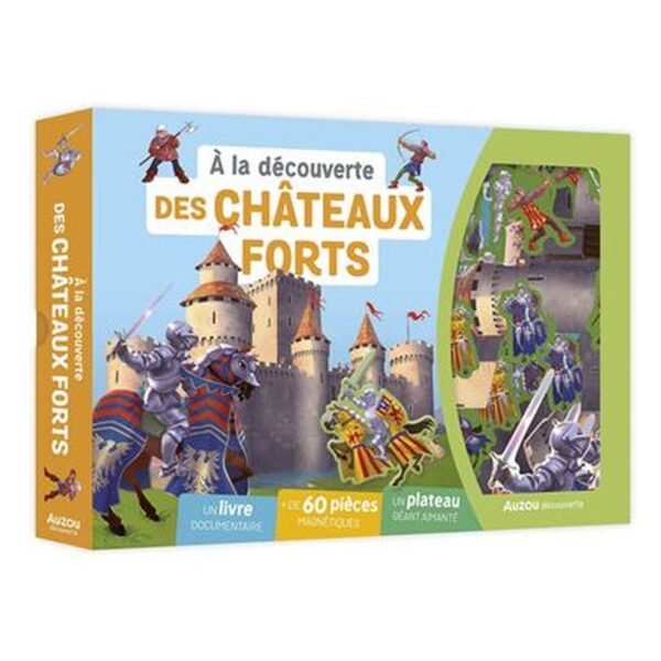 À LA DÉCOUVERTE DES CHÂTEAUX FORTS (Coffret magnétique)