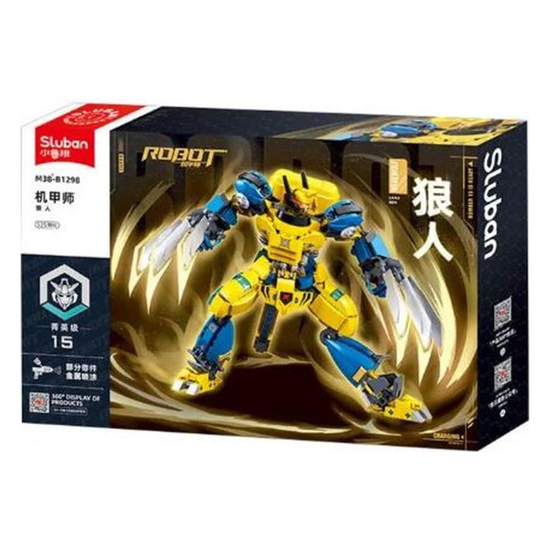 Mecha Les personnages du Royaume - Jaune