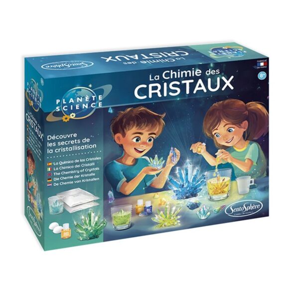 Coffret Chimie des Cristaux | Faites pousser de vrais cristaux à la maison