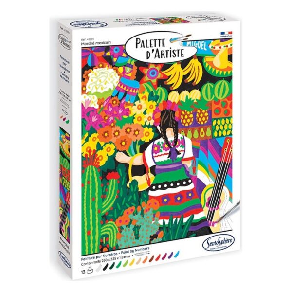 PALETTE D'ARTISTE - MARCHE MEXICAIN