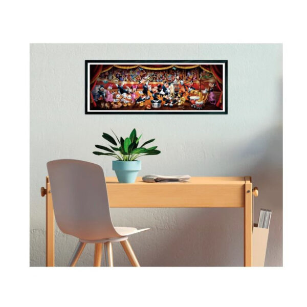 Puzzle 1000 pièces Panorama - Disney Orchestra