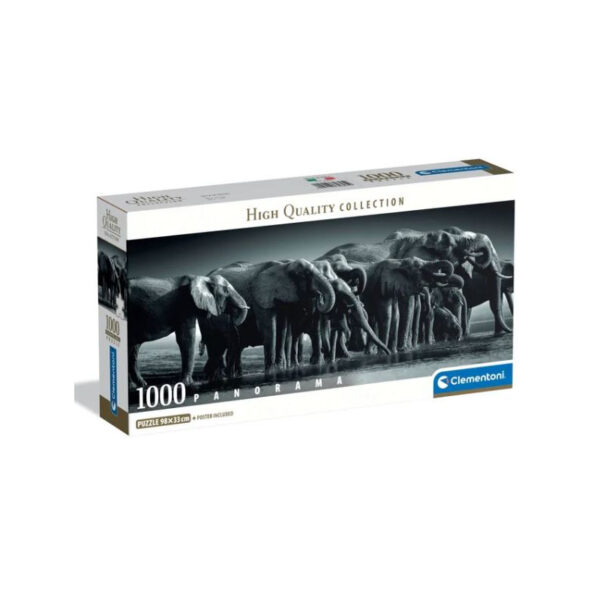 Puzzle 1000 pièces Panorama - Herd of Giants