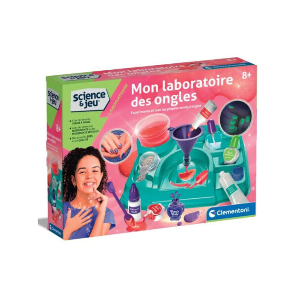 Science & Jeu Laboratoire : Mon laboratoire des ongles