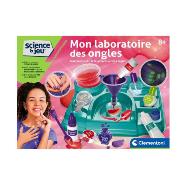 Science & Jeu Laboratoire : Mon laboratoire des ongles