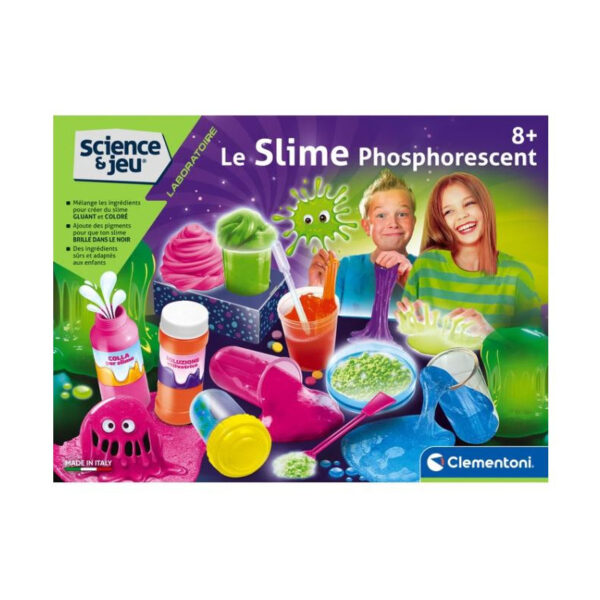 Science & Jeu Laboratoire :Le slime phosphorescent