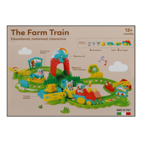 Baby Clementoni : Le train de la ferme
