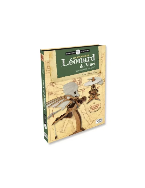 Les Machines de Léonard de Vinci – Les Machines Volantes | Maquettes 3D à Construire dès 8 ans – Sassi Junior