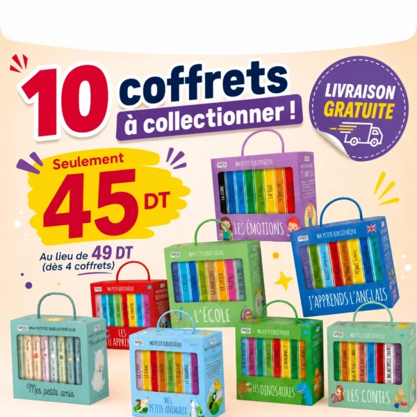 Coffret Ma Petite Bibliothèque – La Collection Complète