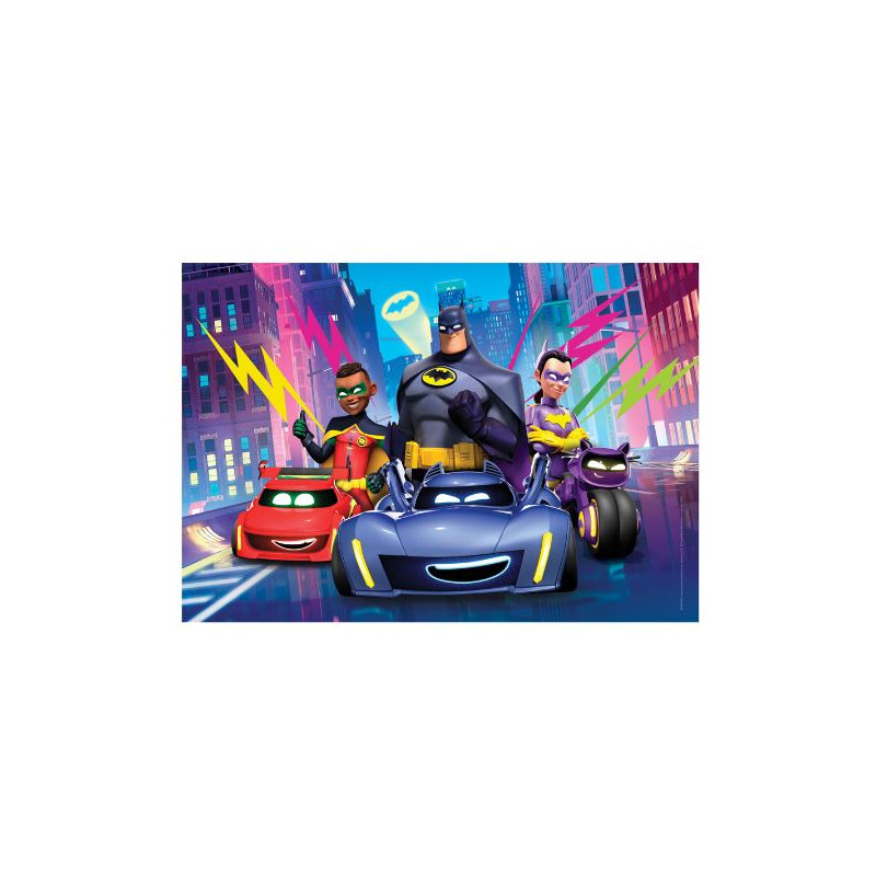 BATWHEELS - PUZZLE 104 PIÈCES MAXI