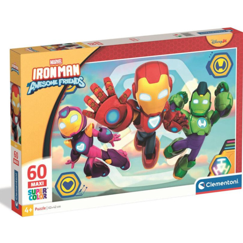 IRON MAN - PUZZLE 60 PIECES MAXI