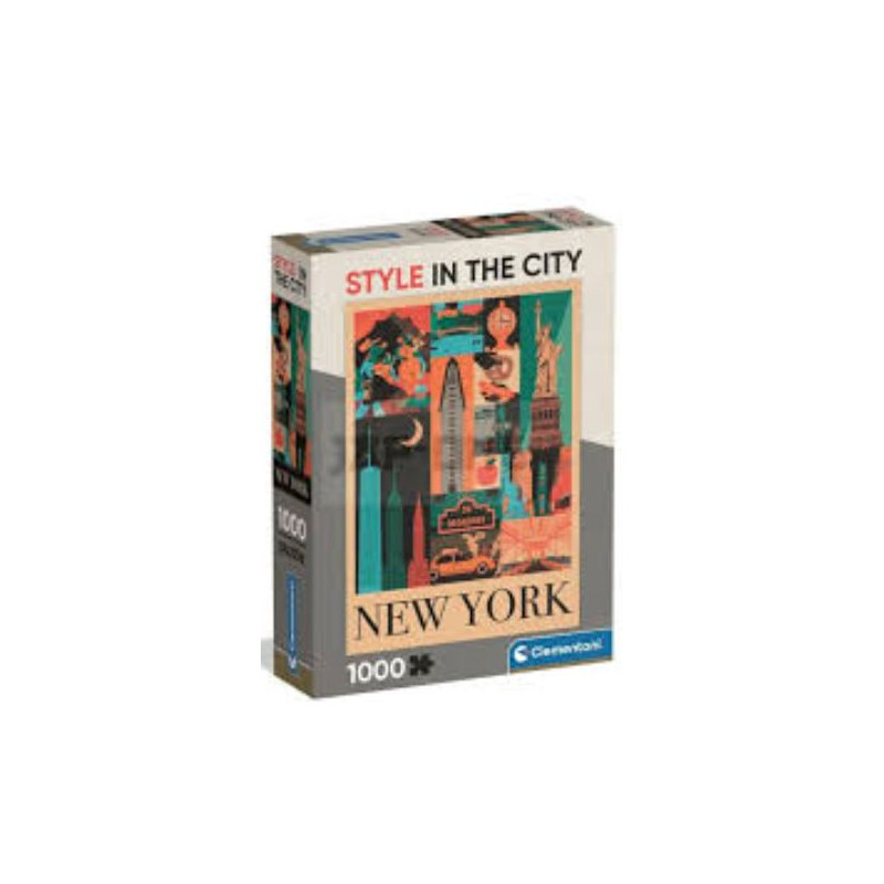 Puzzle 1000 pièces - Le style en ville - New York
